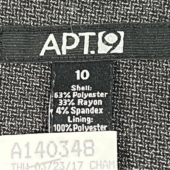 APT 9 FITTED KNEE LENGTH SKIRT - Picture 7 of 9